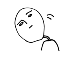 Scribble guy and his Friends sticker #10244249