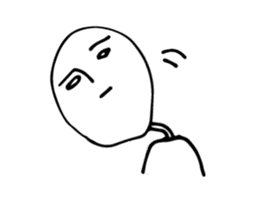 Scribble guy and his Friends sticker #10244249