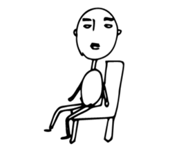 Scribble guy and his Friends sticker #10244255