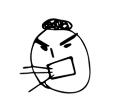 Scribble guy and his Friends sticker #10244260