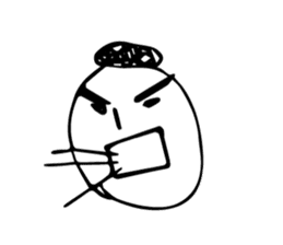 Scribble guy and his Friends sticker #10244260