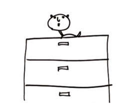 Scribble guy and his Friends sticker #10244272