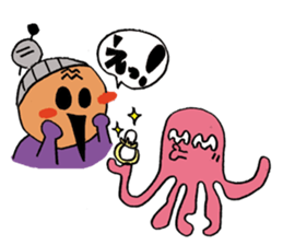 grandma go to Space sticker #10244945