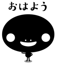 Black fairy kurokekke sticker #10245440