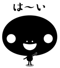 Black fairy kurokekke sticker #10245443