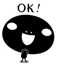 Black fairy kurokekke sticker #10245454