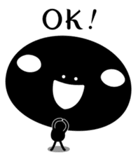 Black fairy kurokekke sticker #10245454