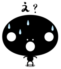 Black fairy kurokekke sticker #10245456