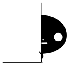 Black fairy kurokekke sticker #10245458