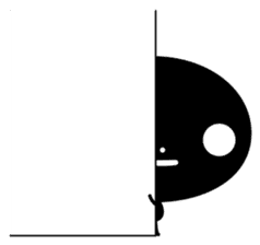 Black fairy kurokekke sticker #10245458