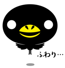 Black fairy kurokekke sticker #10245462