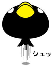 Black fairy kurokekke sticker #10245463