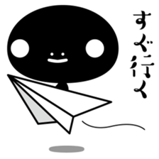 Black fairy kurokekke sticker #10245464