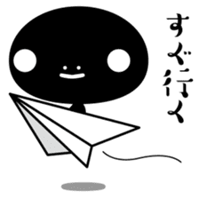Black fairy kurokekke sticker #10245464