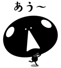 Black fairy kurokekke sticker #10245465