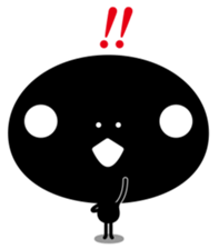 Black fairy kurokekke sticker #10245466