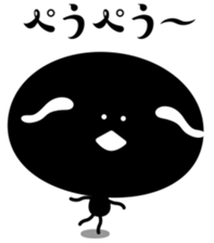 Black fairy kurokekke sticker #10245467