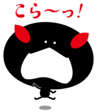 Black fairy kurokekke sticker #10245469