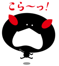 Black fairy kurokekke sticker #10245469