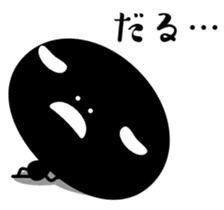 Black fairy kurokekke sticker #10245470