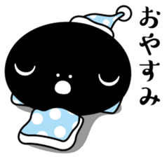 Black fairy kurokekke sticker #10245474