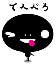 Black fairy kurokekke sticker #10245475