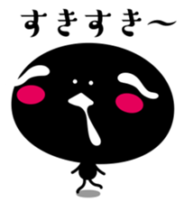 Black fairy kurokekke sticker #10245476