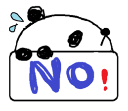 PANDA-TARO -English- sticker #10246425