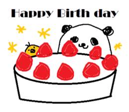 PANDA-TARO -English- sticker #10246428