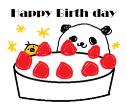 PANDA-TARO -English- sticker #10246428