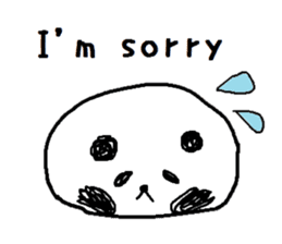 PANDA-TARO -English- sticker #10246430