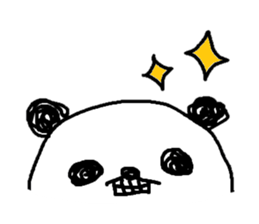 PANDA-TARO -English- sticker #10246435