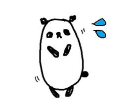 PANDA-TARO -English- sticker #10246439
