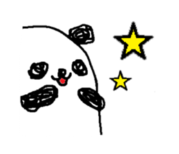 PANDA-TARO -English- sticker #10246440
