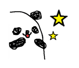 PANDA-TARO -English- sticker #10246440