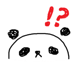 PANDA-TARO -English- sticker #10246442