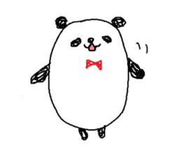 PANDA-TARO -English- sticker #10246448