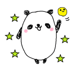 PANDA-TARO -English- sticker #10246449