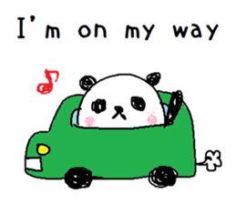 PANDA-TARO -English- sticker #10246451