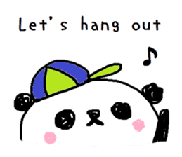 PANDA-TARO -English- sticker #10246453