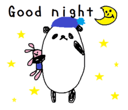 PANDA-TARO -English- sticker #10246455