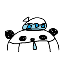 PANDA-TARO -English- sticker #10246458