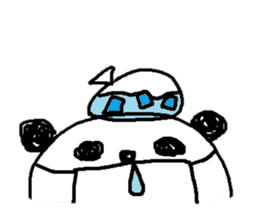 PANDA-TARO -English- sticker #10246458