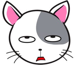 cats emotion sticker #10246465