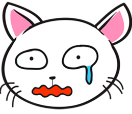 cats emotion sticker #10246467