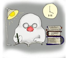 Cellist Finch sticker #10246650