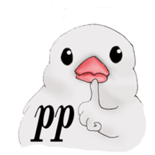 Cellist Finch sticker #10246659