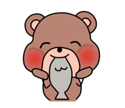 PON of a bear2(English version) sticker #10247037