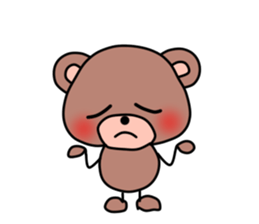 PON of a bear2(English version) sticker #10247053
