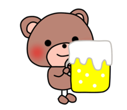 PON of a bear2(English version) sticker #10247059